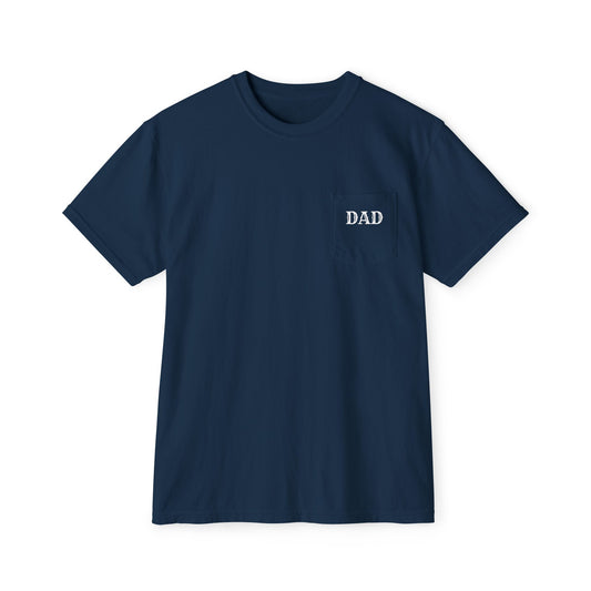 Dad Pocket T‑Shirt — "Raising Advocates"