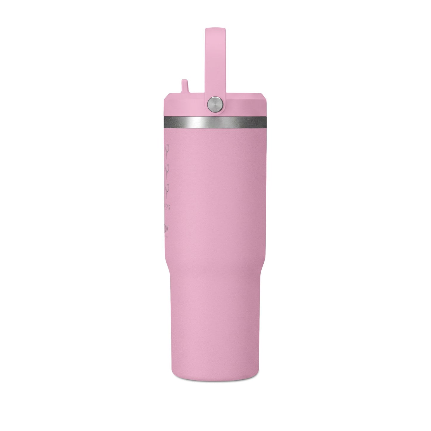 Nomad 32oz Insulated Travel Tumbler – 'Stand Speak Show' Stainless Steel Water Bottle