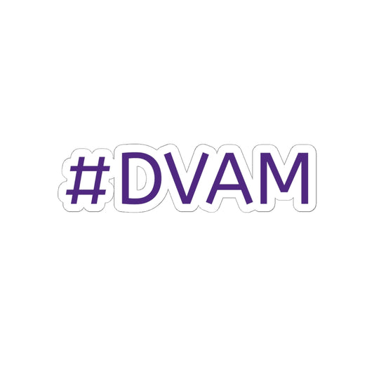 #DVAM Awareness Sticker