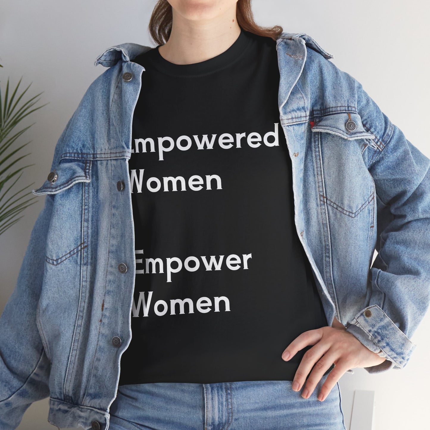 Empowered Women Unisex Heavy Cotton Tee - Celebrate Female Empowerment