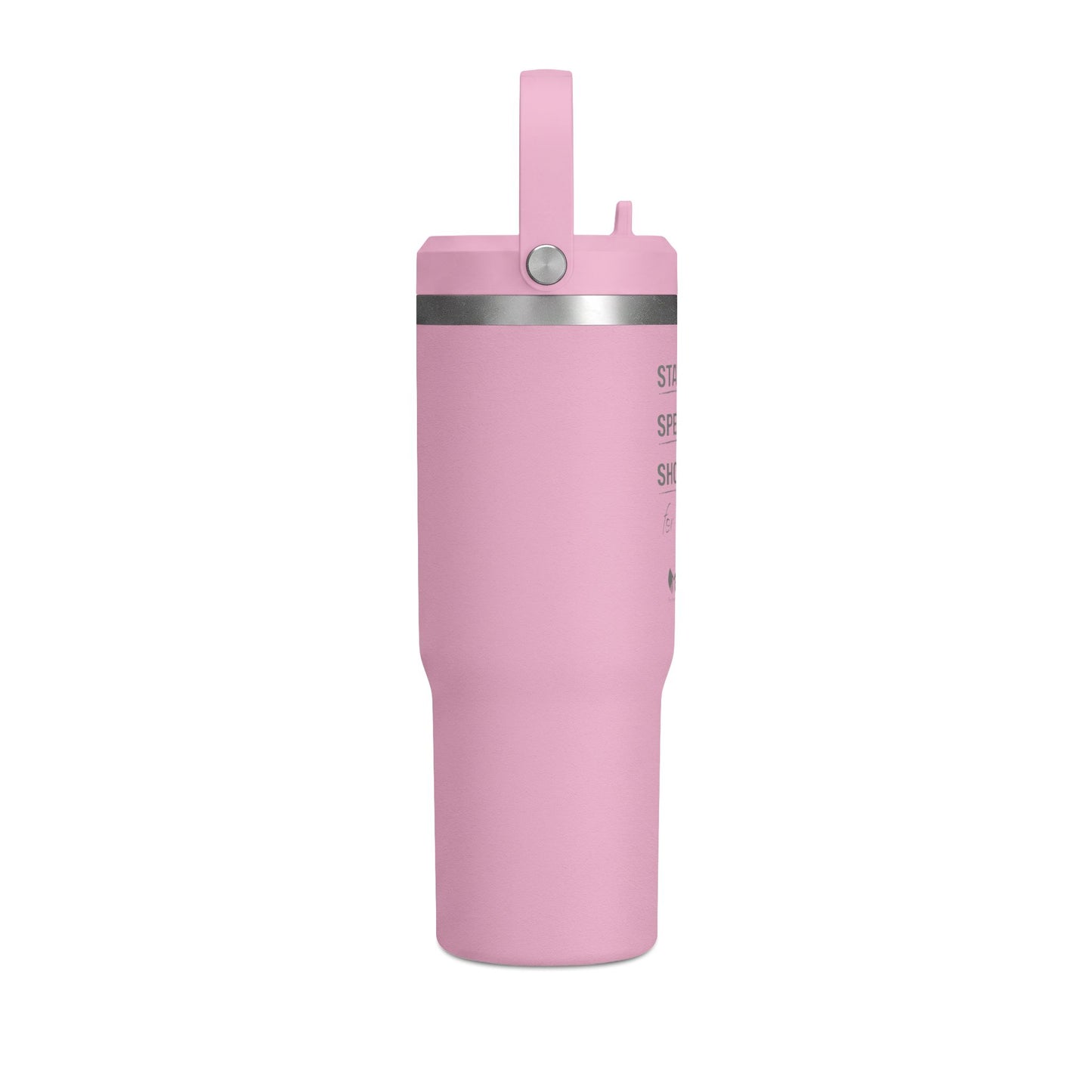 Nomad 32oz Insulated Travel Tumbler – 'Stand Speak Show' Stainless Steel Water Bottle