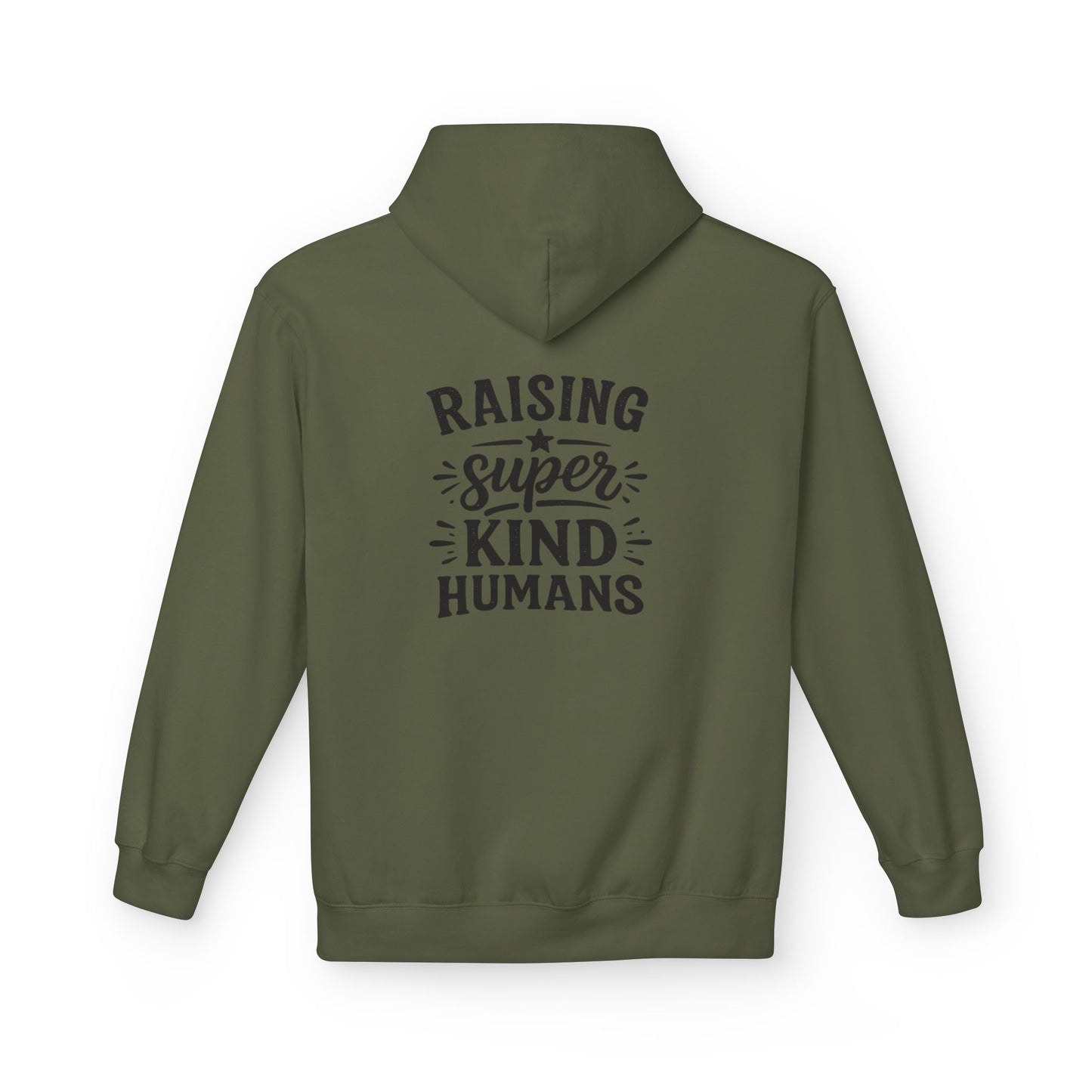 Hoodie - "Raising Super Kind Humans" Dad Hoodie