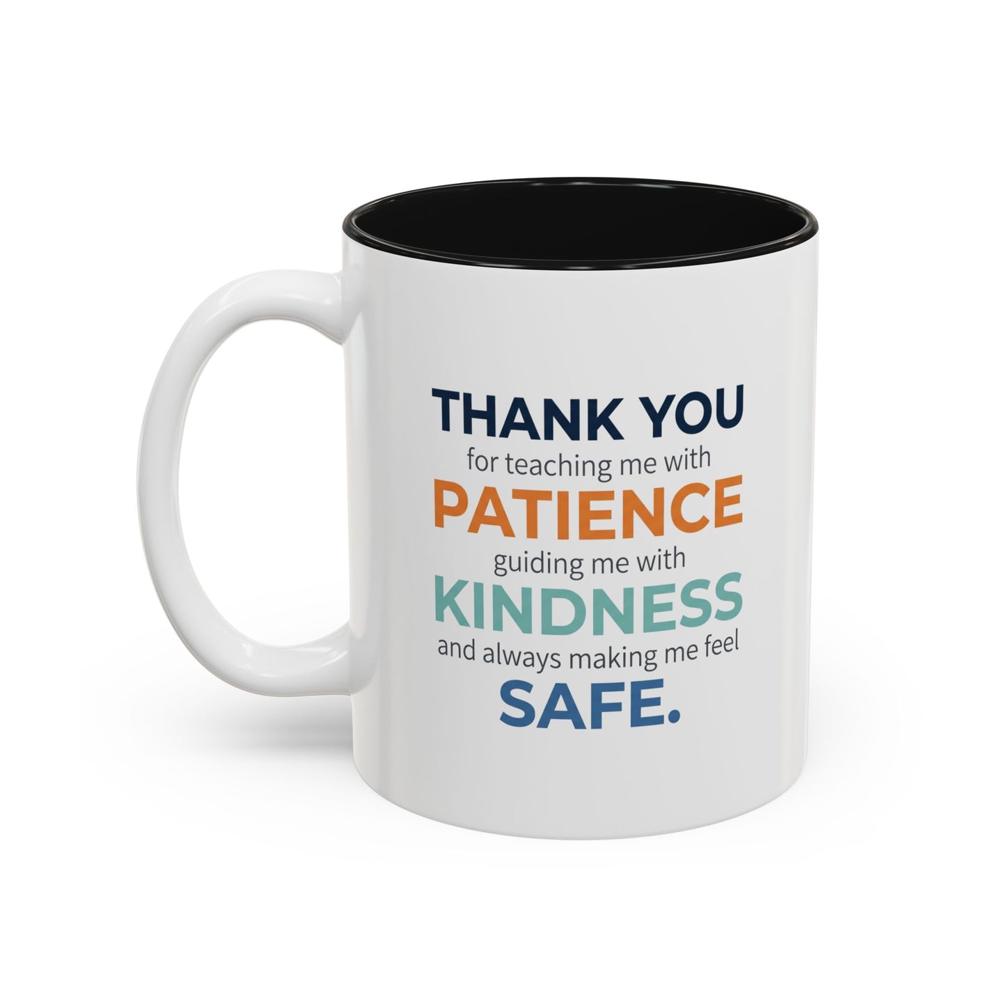 Inspirational Nurse Day Two-Tone Accent Mug (11oz, 15oz) — Thank You Messages for Nurses