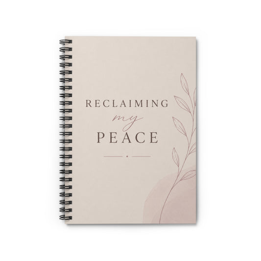 Reclaiming my Peace Journal