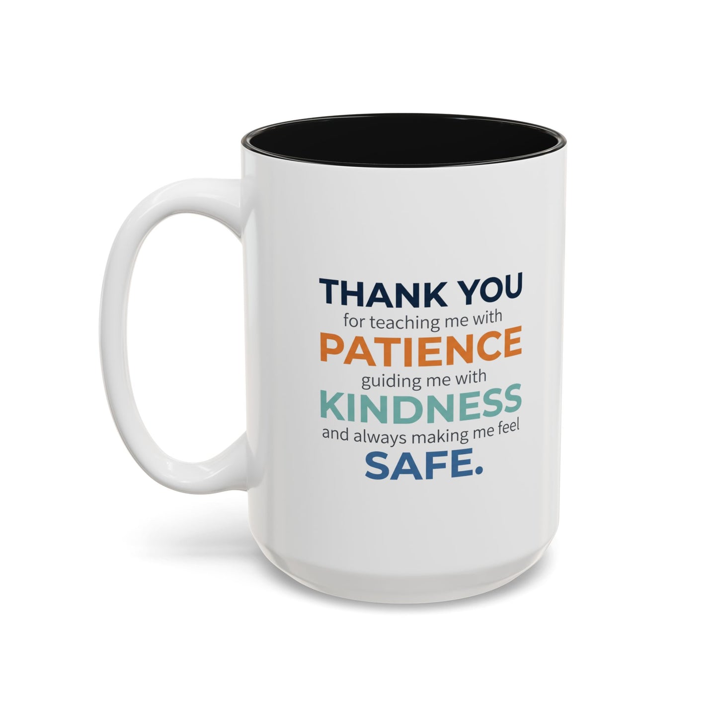 Inspirational Nurse Day Two-Tone Accent Mug (11oz, 15oz) — Thank You Messages for Nurses