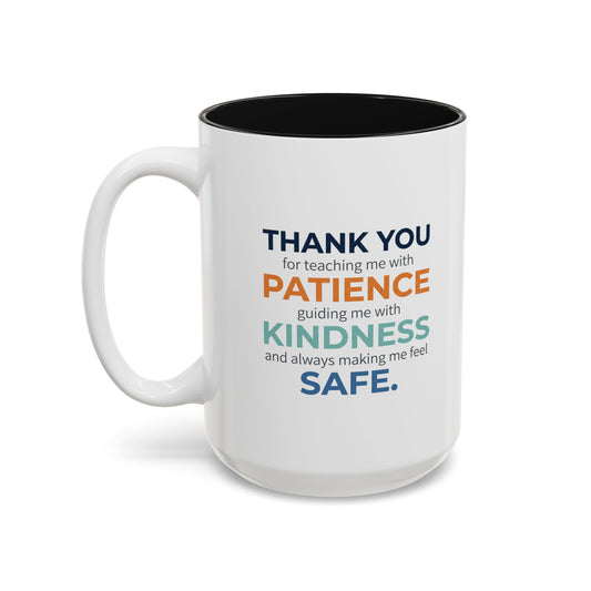 Inspirational Nurse Day Two-Tone Accent Mug (11oz, 15oz) — Thank You Messages for Nurses