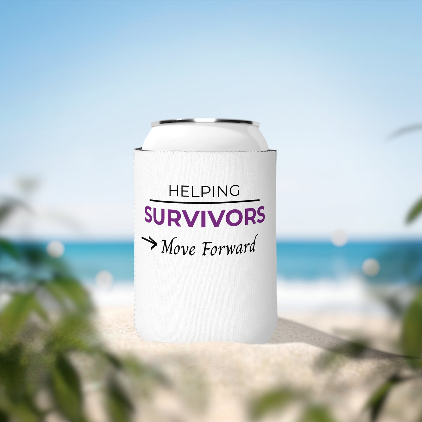 Move Forward Awareness Drink Koozie