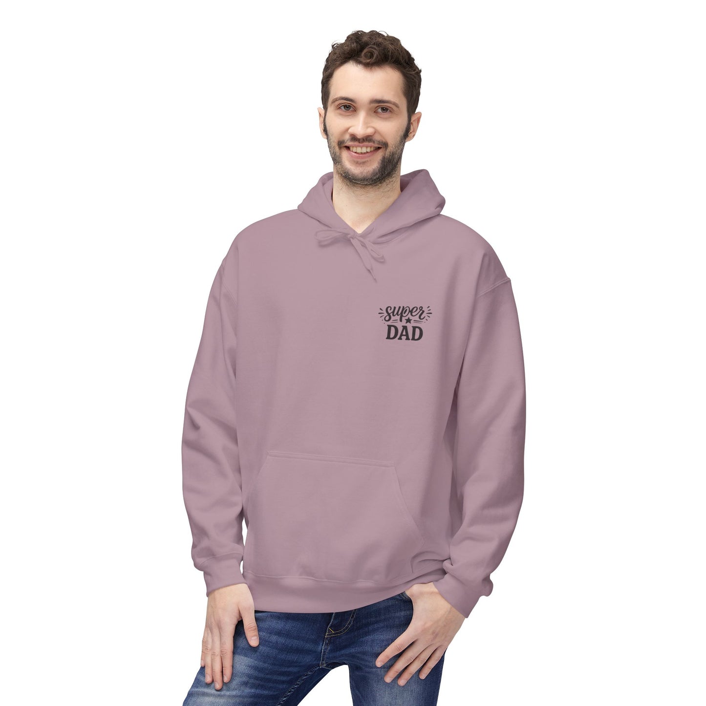 Hoodie - "Raising Super Kind Humans" Dad Hoodie