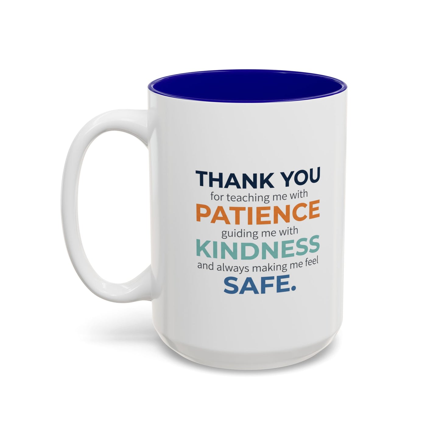 Inspirational Nurse Day Two-Tone Accent Mug (11oz, 15oz) — Thank You Messages for Nurses