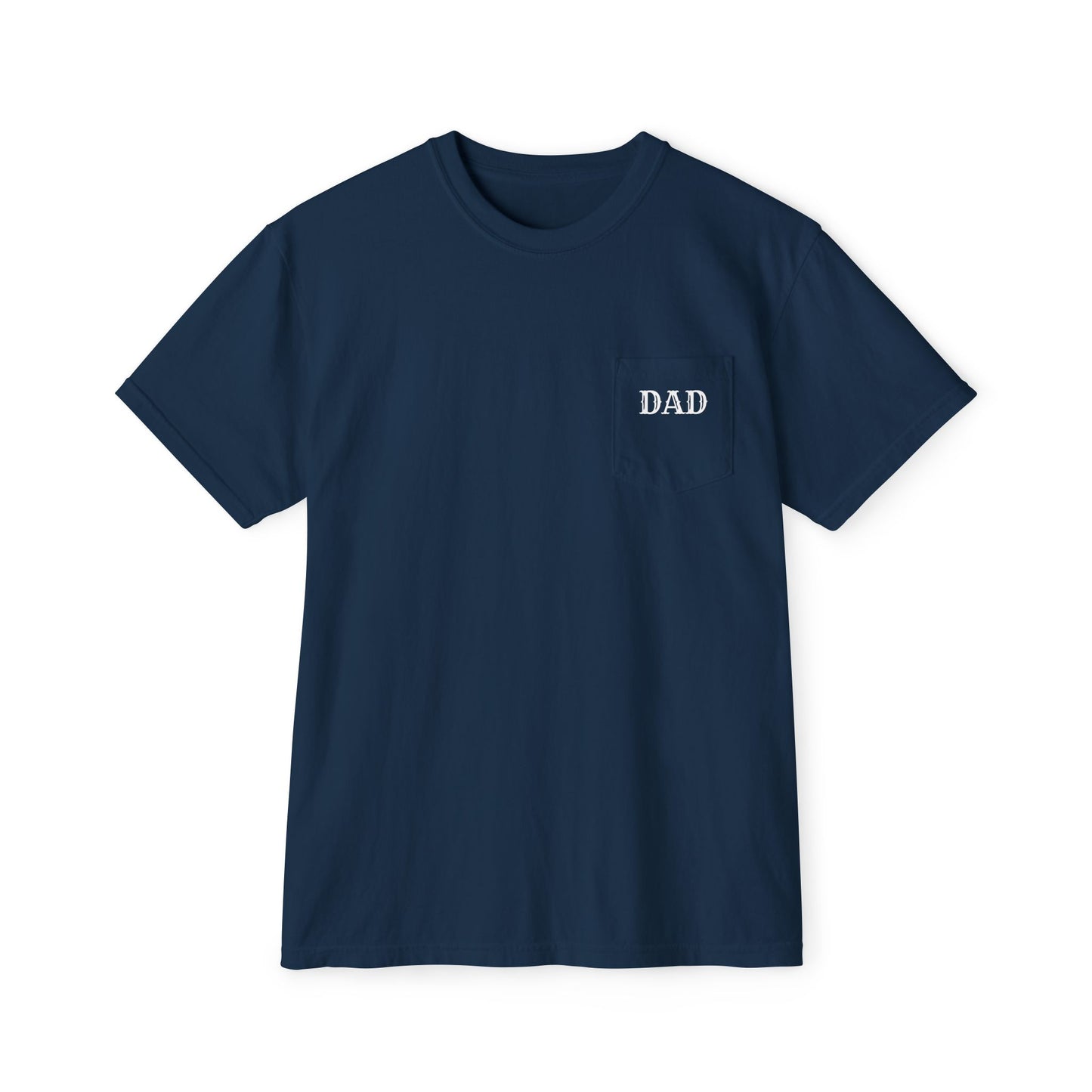 Dad Pocket T‑Shirt — "Raising Advocates"