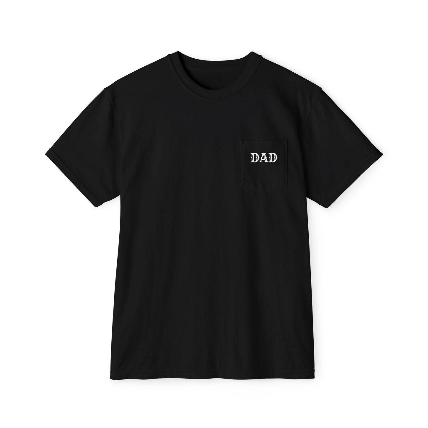 Dad Pocket T‑Shirt — "Raising Advocates"