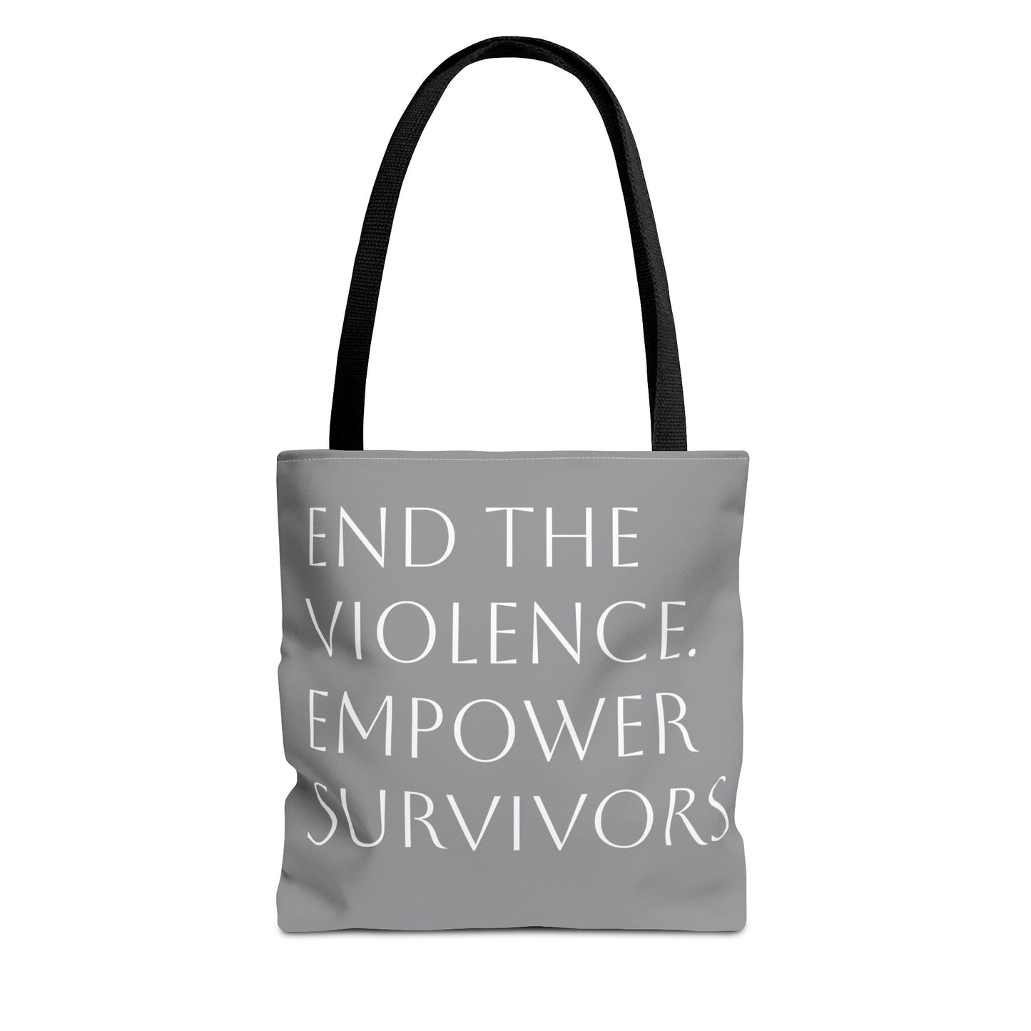"Carry Courage" Domestic Violence Awareness Tote Bag