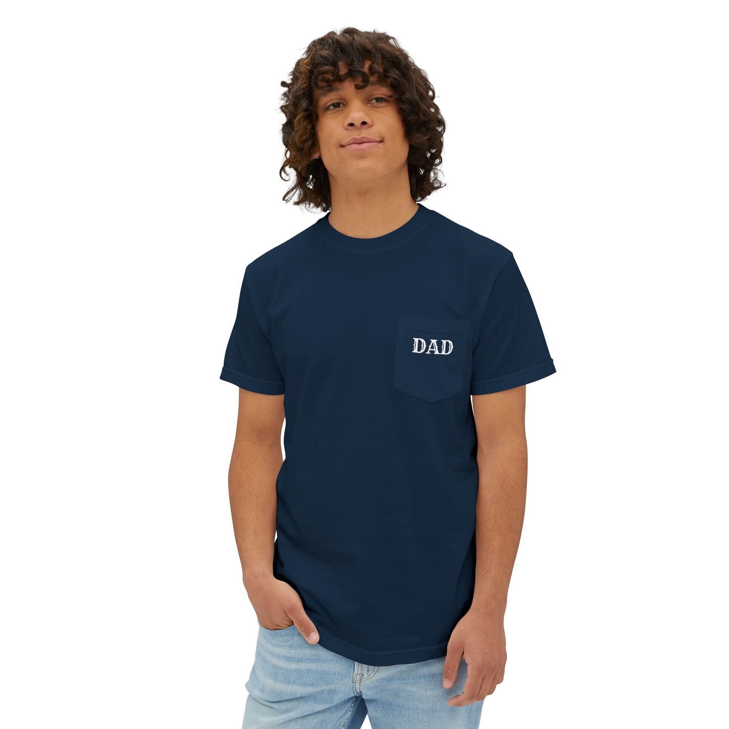 Dad Pocket T‑Shirt — "Raising Advocates"