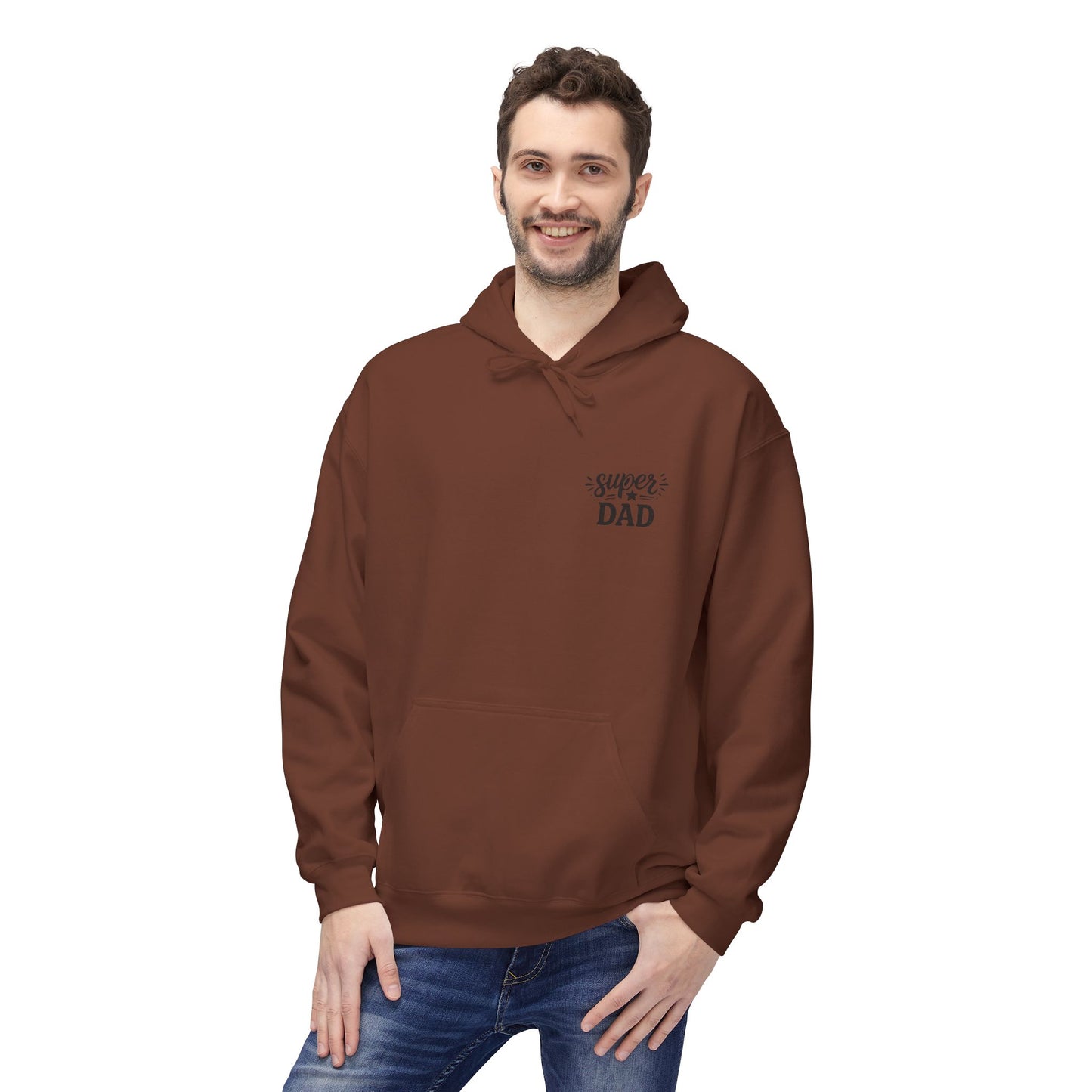 Hoodie - "Raising Super Kind Humans" Dad Hoodie