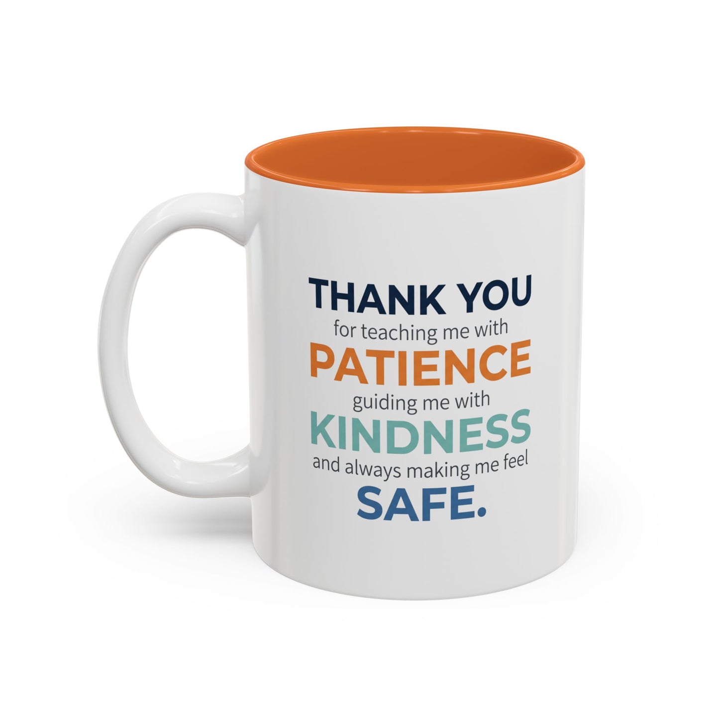 Inspirational Nurse Day Two-Tone Accent Mug (11oz, 15oz) — Thank You Messages for Nurses