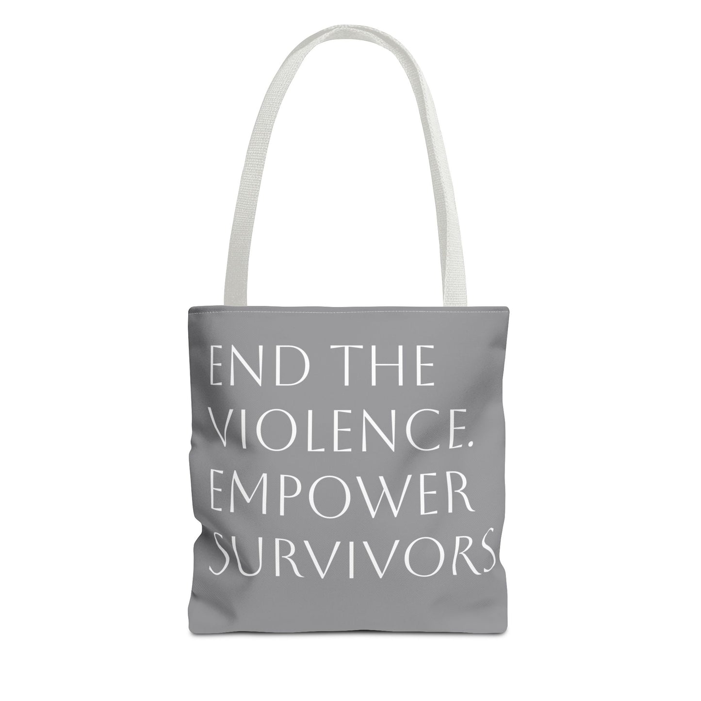 "Carry Courage" Domestic Violence Awareness Tote Bag