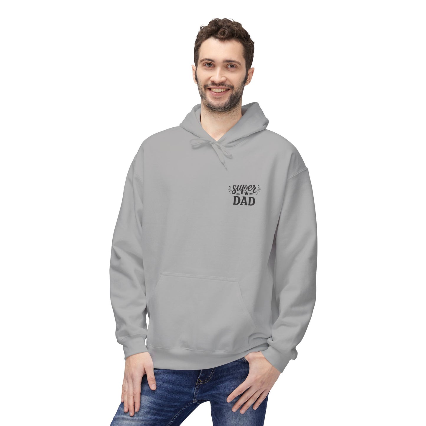 Hoodie - "Raising Super Kind Humans" Dad Hoodie