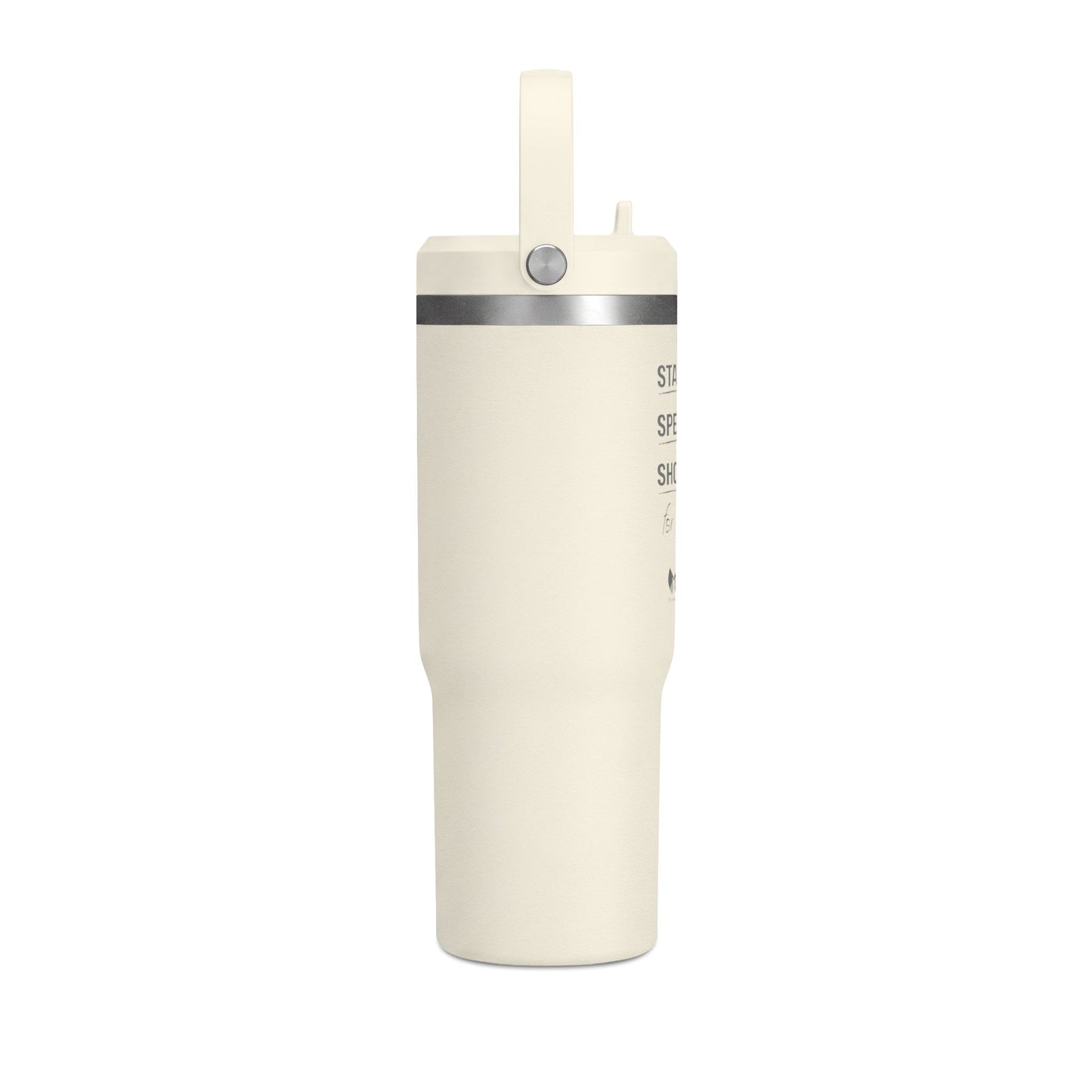 Nomad 32oz Insulated Travel Tumbler – 'Stand Speak Show' Stainless Steel Water Bottle