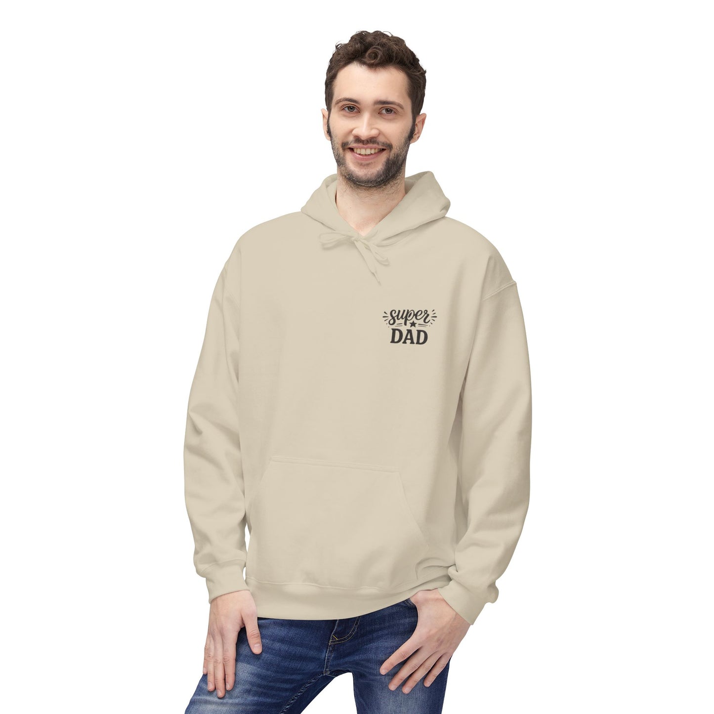 Hoodie - "Raising Super Kind Humans" Dad Hoodie