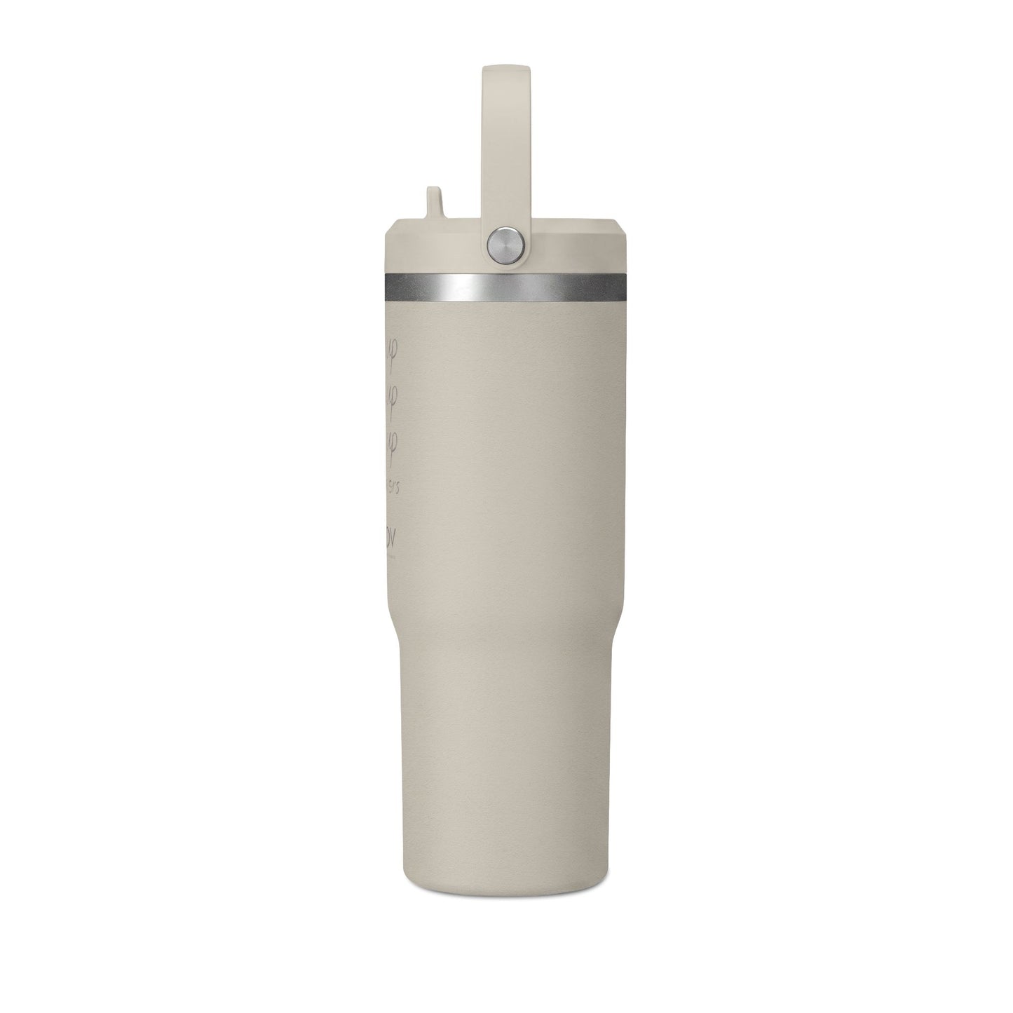 Nomad 32oz Insulated Travel Tumbler – 'Stand Speak Show' Stainless Steel Water Bottle